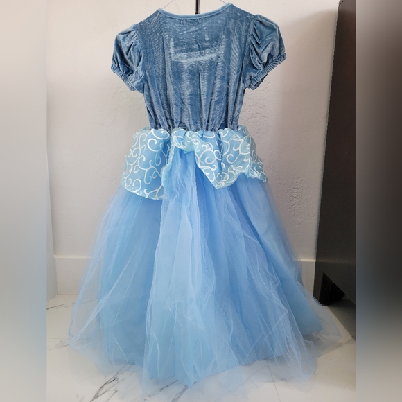 Cinderella Costume Girls  Princess Dress Size 140 (8 Years) NEW - Picture 4 of 16